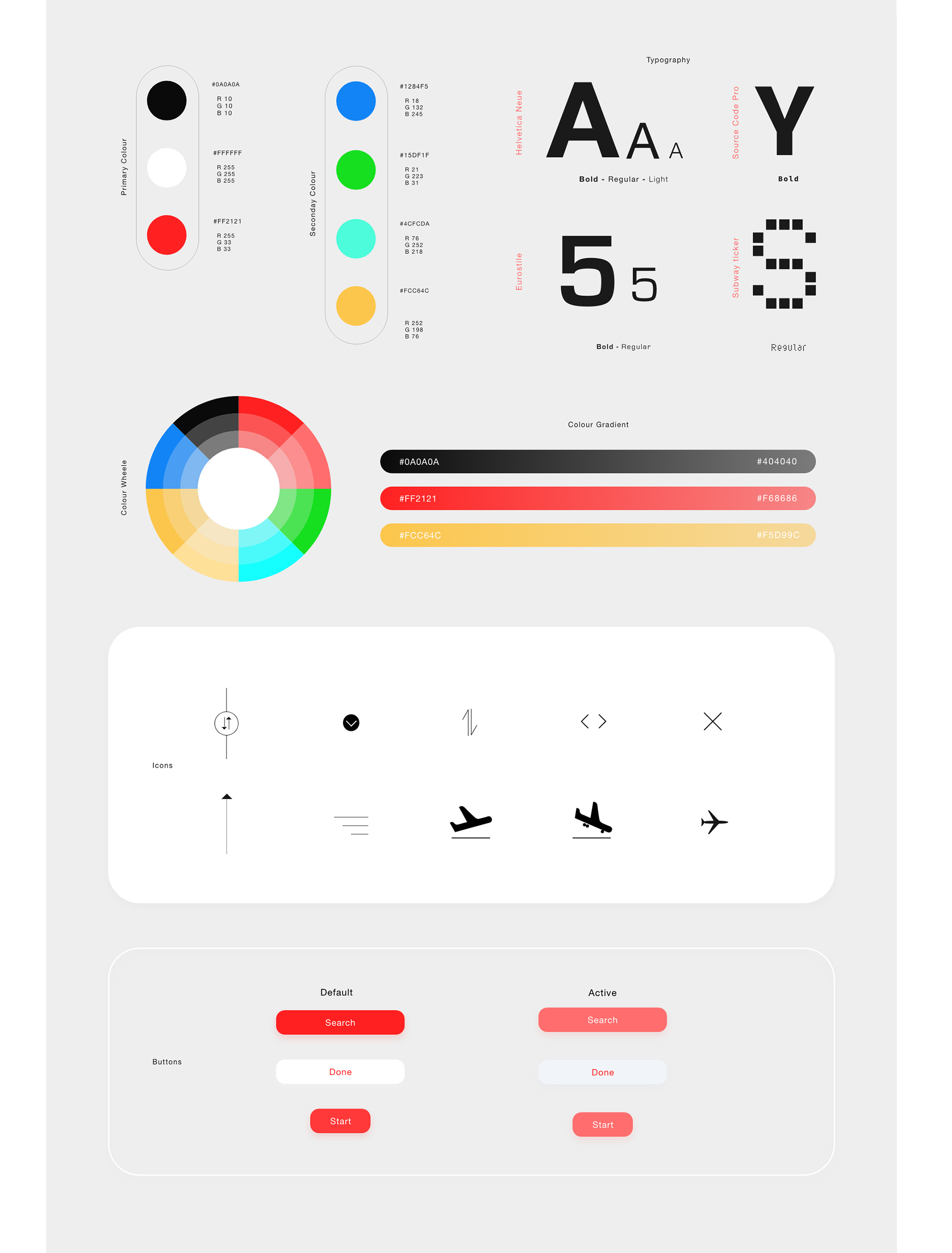 Flight Board Style Sheet